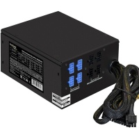 EX292198RUS Серверный БП 500W ServerPRO-500RADS (ATX, for 3U+ cases, APFC, КПД 80% (80 PLUS), 14cm fan, 24pin, (4+4)pin, PCIe, 5xSATA, 4xIDE, FDD, Cable Management, black)