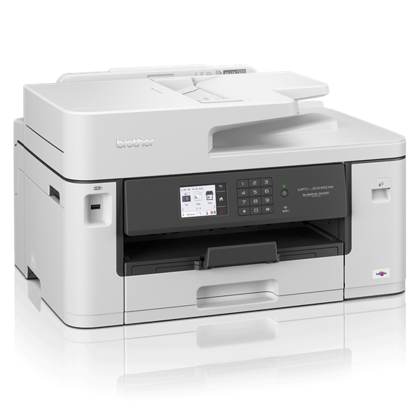 МФУ Brother MFC-J5345DW (принтер/сканер/копир), факс, цветная печать, A3, планшетный/протяжный сканер, ЖК панель, сетевой (Ethernet), Wi-Fi