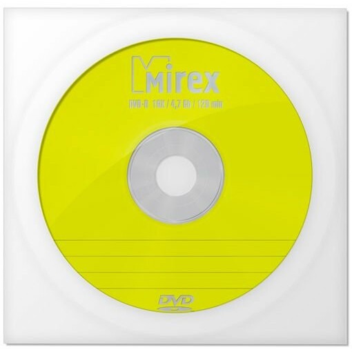 DVD-R 4.7Gb 16x Paper Cover (1шт) (205111)