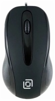 Мышь Оклик 295M черный оптическая (1000dpi) USB (3but)