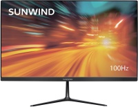 Монитор SunWind 22" SM-22FV222 21.5", VA, 1920x1080 (Full HD), 5 мс, 100 Гц, AMD FreeSync, 250 кд/м2, 178°/178°, VGA, HDMI, чёрный