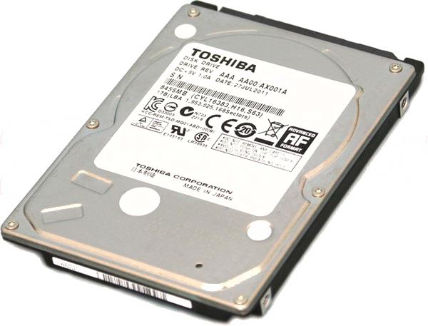 Жёсткий диск 2,5'' 1TB MQ01ABD100 Aquarius, SATA2, 5400rpm, 8mb {50}