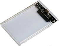 HDD/SSD 3UB2P4C SATA пластик прозрачный 2.5"