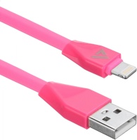 USB ACD-Life Lightning ~ USB-A TPE, 1м, маджента (ACD-U920-P5M)