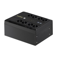 ИБП ExeGate EX293855RUS NEO NNB-1000.LED.AVR.8SH.CH <1000VA/650W, LED, AVR, 8*Schuko, 4*USB-порта для зарядки, Black>