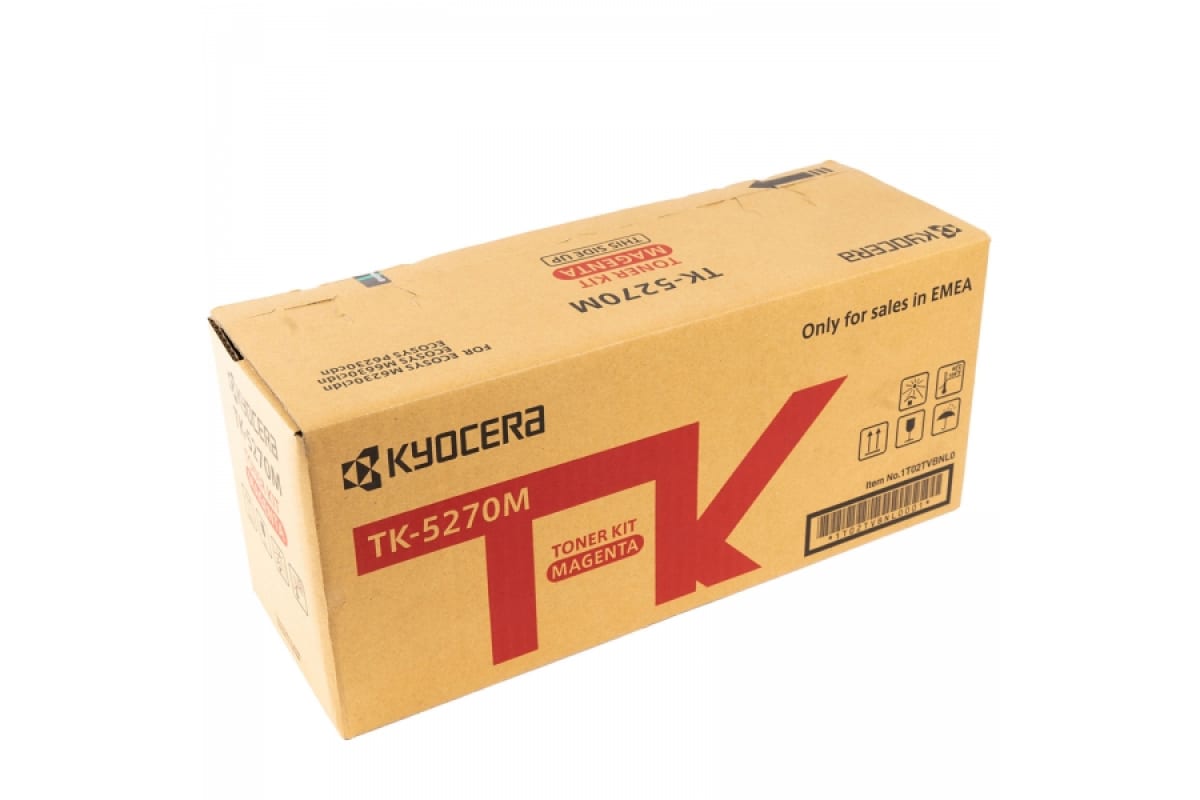 Картридж лазерный Kyocera tk-5270m пурпурный/Magenta для p6230/6630. Kyocera 1t02tvbnl0.