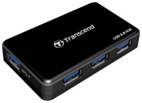 Хаб USB TRANSCEND 3.0 TS-HUB3K Black 4 порта