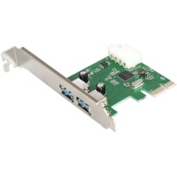 Контроллер ExeGate EX283718RUS EXE-319 PCI-E 2.0, 2*USB3.0 ext, разъем доп.питания (OEM)