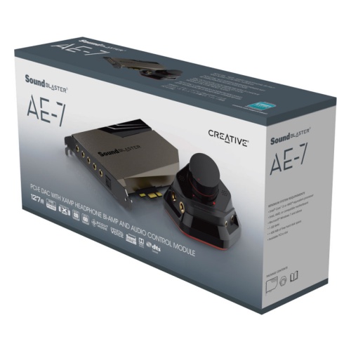 Звуковая карта pci e creative sound blaster ae 7