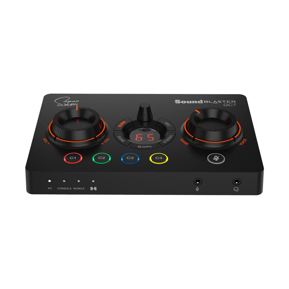 Внешняя звуковая карта creative sound blaster gc7