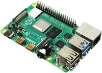 Одноплатный компьютер Raspberry Pi 4 Model B (RA545) Broadcom BCM2711, 1500 МГц, 4 Гб, 1000 Мбит/с, Wi-Fi, Bluetooth