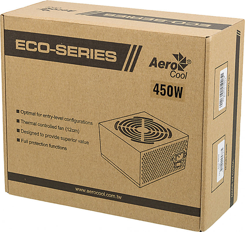 Aerocool eco 450w схема