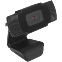 CW 855HD Black, с матрицей 1 МП, разрешение видео 1280х720, USB 2.0, встроенный микрофон с шумоподавлением, фикс.фокус, крепление на мониторе, длина кабеля 1,4 м, цвет чёрный