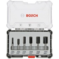 Набор фрез по дер. Bosch 2607017465 d(посад.)=6мм (фрезеры) (упак.:6шт)