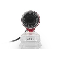 CW 830M Red, с матрицей 0,3 МП, разрешение видео 640х480, USB 2.0, встроенный микрофон, ручная фокусировка, крепление на мониторе, длина кабеля 1,4 м, цвет красный