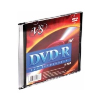 DVD-R  4.7Гб 16x "VS" slim