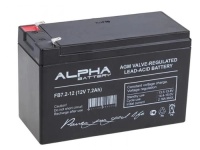 Аккумуляторная батарея ALFA FB7,2-12 (12V / 7.2Ah)