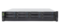 EonStor GSEP100800RPC-8U52 GSe Pro1000 2U/8bay, Single Сontroller (1x4GB, 8x3.5 SSD/HDD (SATA only), 4x1GbE iSCSI ports, 2xUSB3.0, 2xUSB2.0, 2x(PSU+FAN Module)), Rackmount kit
