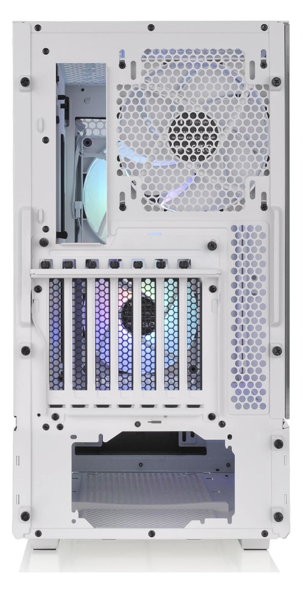 Thermaltake ceres. Thermaltake Ceres 300. Thermaltake s300 TG. Корпус Thermaltake Ceres 300 видеокарта вертикально. Белый блок питания.