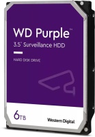 Жесткий диск SATA III 6 Тб Western Digital Purple WD64PURZ 3.5" 5400 об/мин 256 Мб
