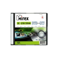 DVD-RW 4.7Gb 4x Slim Case (1шт) (UL130032A4S)