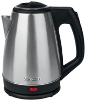 Чайник электрический Scarlett SC-EK21S25 1.5л. 1350Вт серебристый (корпус: нержавеющая сталь)