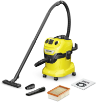Профессиональный пылесос Karcher WD 4 P V-20/5/22