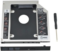 Адаптер UHD-2SC12, для 2.5” SATA HDD для установки в SATA отсек оптического привода ноутбука 12.7 мм (30263)