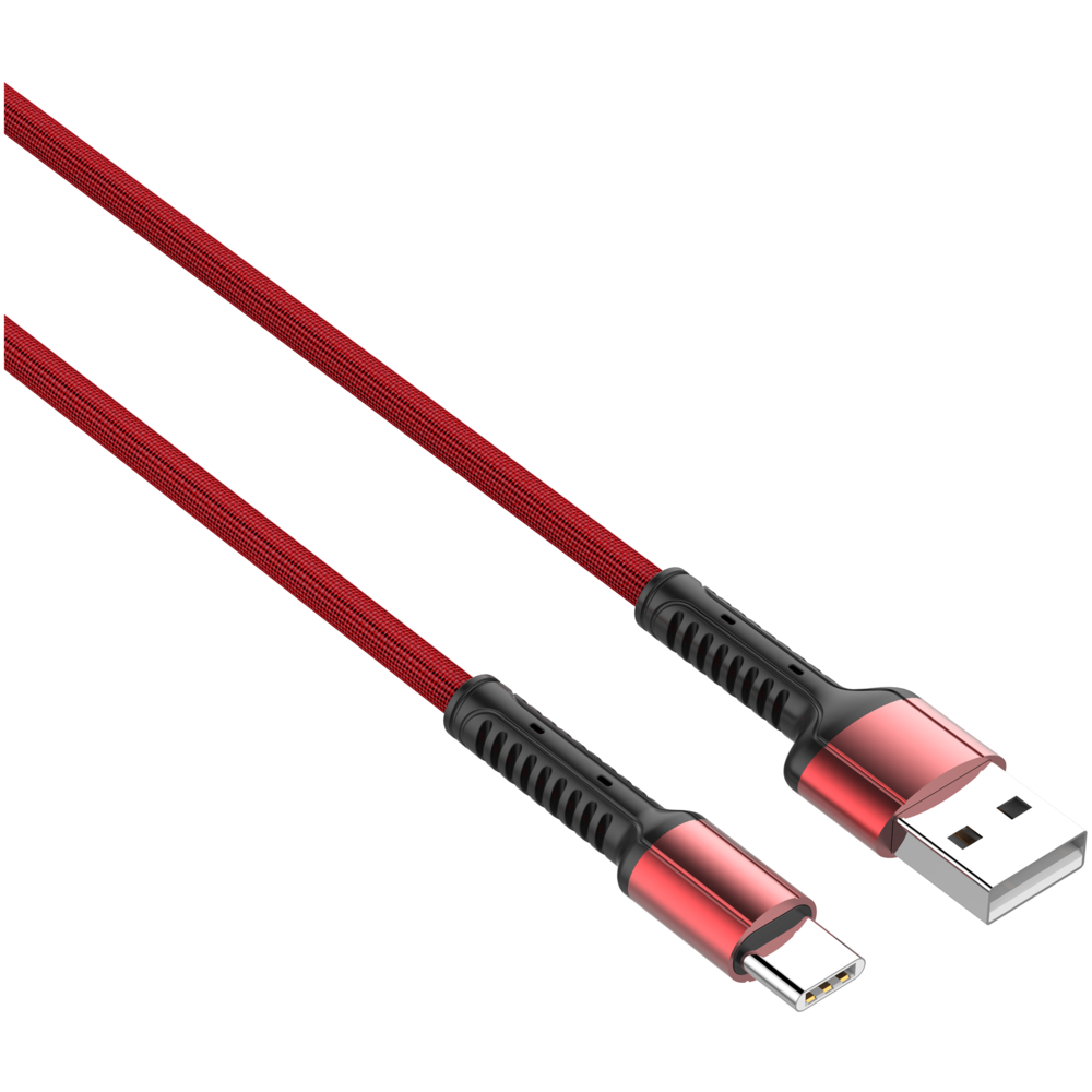 Ld b. USB C 4.6M. Fast Cable data prevent winding Lighting 2.1a Red в оплетке. Аксессуар LDNIO ls63c-5a Grey.