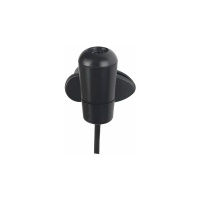 Микрофон-клипса компьютерный M-1 черный (кабель 1,8 м, разъём 3,5 мм) [PF_A4423]