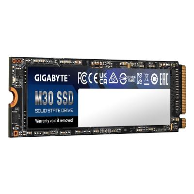 M.2 2280 512GB M30 Client GP-GM30512G-G PCIe Gen3x4 with NVMe, 3500/2600, IOPS 350/302K, MTBF 2M, 3D TLC, 2048MB, 350TBW, 0,37DWPD, RTL (822828)