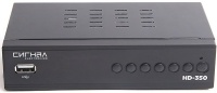 Ресивер DVB-T2 HD-350 черный