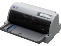 Epson LQ-690 принтер, матричная черно-белая печать, A4, LPT