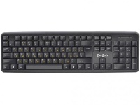 Клавиатура EXEGATE EX263905RUS LY-331, <USB, шнур 1,5м, черная, 104кл, Enter большой>, Color box