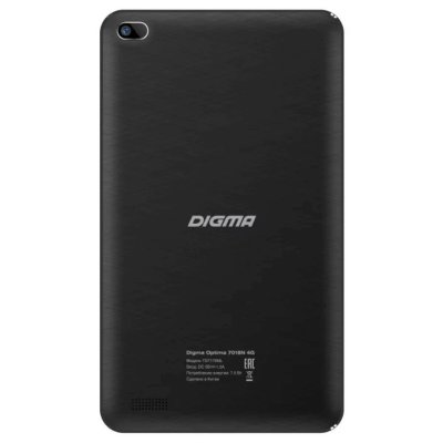 Планшет Digma Optima 8305C 4G Black 8" (1200x800), мультитач, Unisoc SC9863A, 1600 МГц, 3 Гб, 32 Гб, Wi-Fi, Bluetooth, 3G, LTE, GPS, 5.0 млн пикс., Android