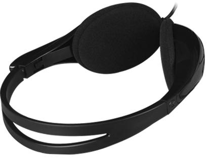 Наушники с микрофоном A4Tech HS-9 черный 1.8м накладные оголовье (HS-9 (BLACK))
