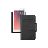 Чехол для смартфонов Flip Fold S 3.5''-4.3'', черный,