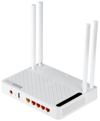 A3002RU TOTOLINK "AC1200 Wireless Dual Band Gigabit Router 5*GE Ports(1*WAN+4*LAN) , 1*USB2.0 port, 1* Reset/WPS button, 4*5dBi fixed antennas, 1*power on/off switch, PSU  12V/2A Multiple SSID, WiFi schedule, Universal repeater,WPS, IPV6, TR069" {20}
