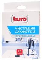 Салфетки Buro BU-Udry для удаления пыли коробка 20шт сухих (817443)