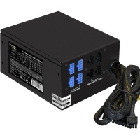 EX292210RUS Серверный БП 600W ServerPRO-600RADS (ATX, for 3U+ cases, APFC, КПД 80% (80 PLUS), 14cm fan, 24pin, (4+4)pin, PCIe, 5xSATA, 4xIDE, FDD, Cable Management, black)