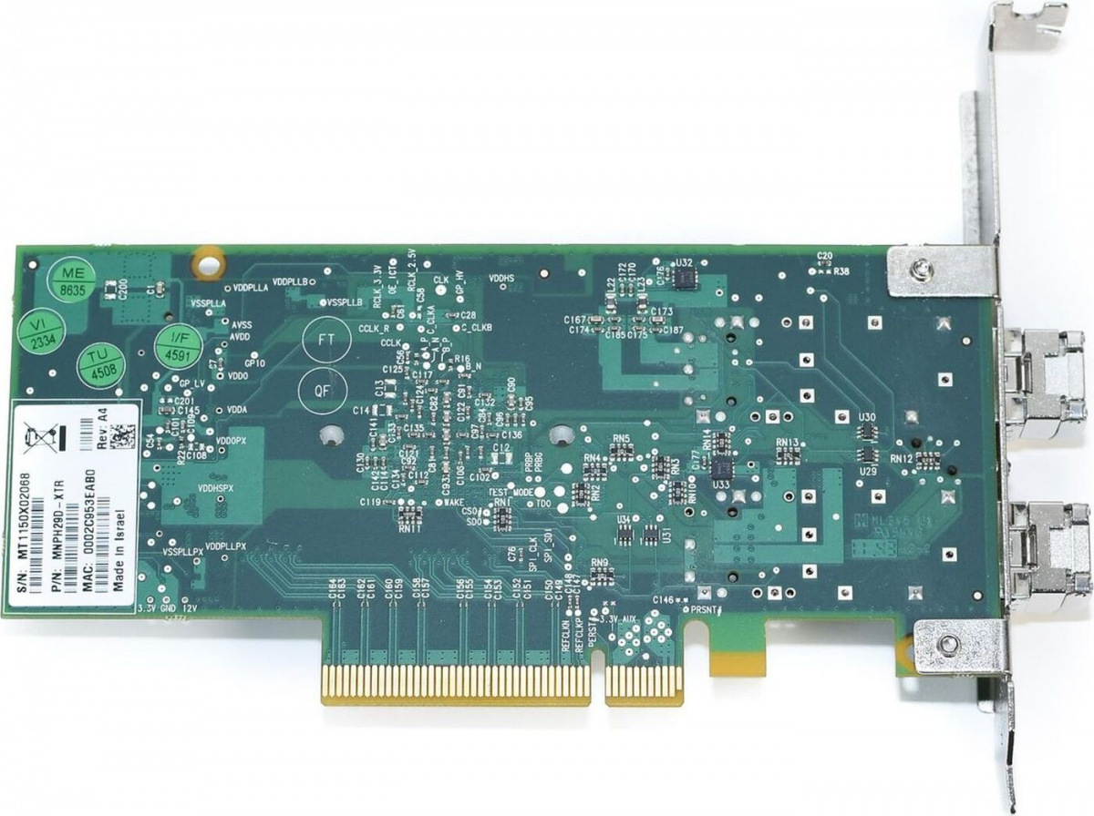 Сетевая карта 25gbps sfp28 lan adapter dual port