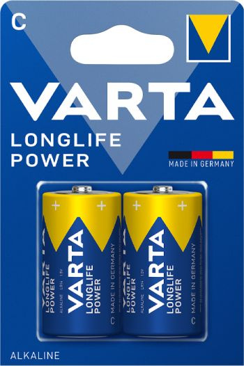 Батарея Varta Longlife power LR14 C (2шт) блистер