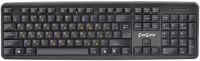 EX279938RUS Клавиатура LY-331L2, <USB, шнур 2,2м, черная, 104кл, Enter большой>, Color box