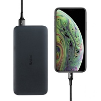 Мобильный аккумулятор Xiaomi Redmi Power Bank PB100LZM 10000mAh 2.4A 2xUSB черный (VXN4305GL)