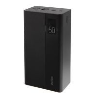 Powerbank MOUNTAINS 50000 mAh/LED дисплей/PD + QC 3.0/Type-C/4 USB/Выход: 3A, max 22.5W/Black (PF_B4887)