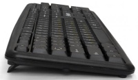 EX286204RUS Комплект Professional Standard Combo MK120 (клавиатура влагозащищенная 104кл.+ оптическая 1000dpi,3 кнопки и колесо прокрутки; USB,длина кабелей 1,5м,черный,ColorBox)