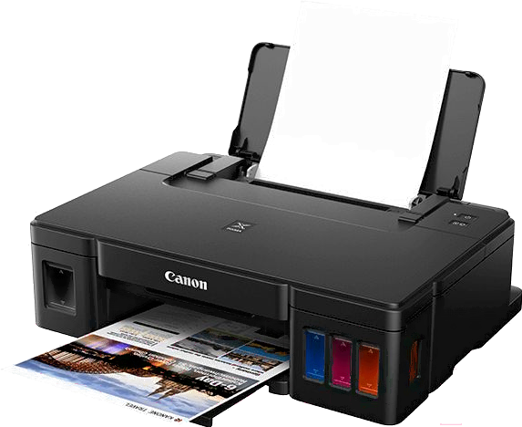 Принтер Canon PIXMA G1410, цветная печать, A4, печать фотографий