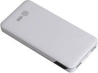 Мобильный аккумулятор Cactus CS-PBFSKT-10000 10000mAh 2.1A 2xUSB белый