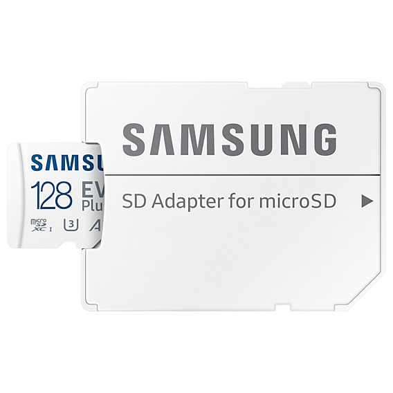 Флеш карта microSDXC 128Gb Class10 Samsung MB-MC128KA/RU EVO PLUS + adapter