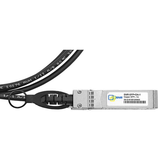 Direct Attach Twinax Cable (DAC), SFP+ 10Gb, 1m, support 10Gb Ethernet / 8Gb FC